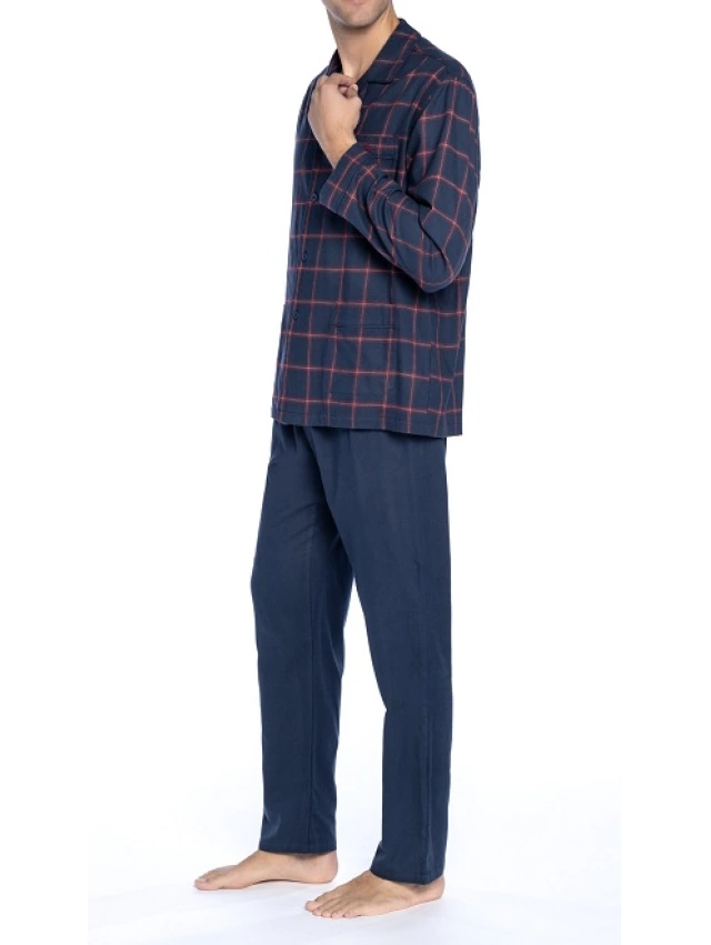 PIJAMA HOMBRE VIYELA 100% ALGODON GUASCH