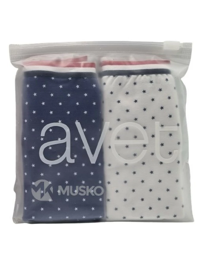 BRAGA MUJER ALTA PACK2 AVET