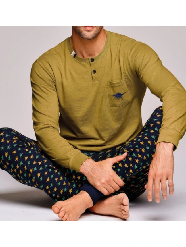 PIJAMA HOMBRE 100% ALGODON INFIORE