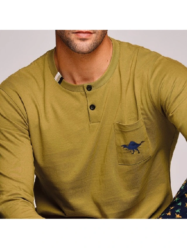 PIJAMA HOMBRE 100% ALGODON INFIORE