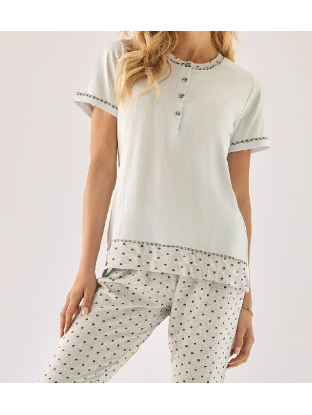 PIJAMA MUJER PIRATA ALGODON INFIORE