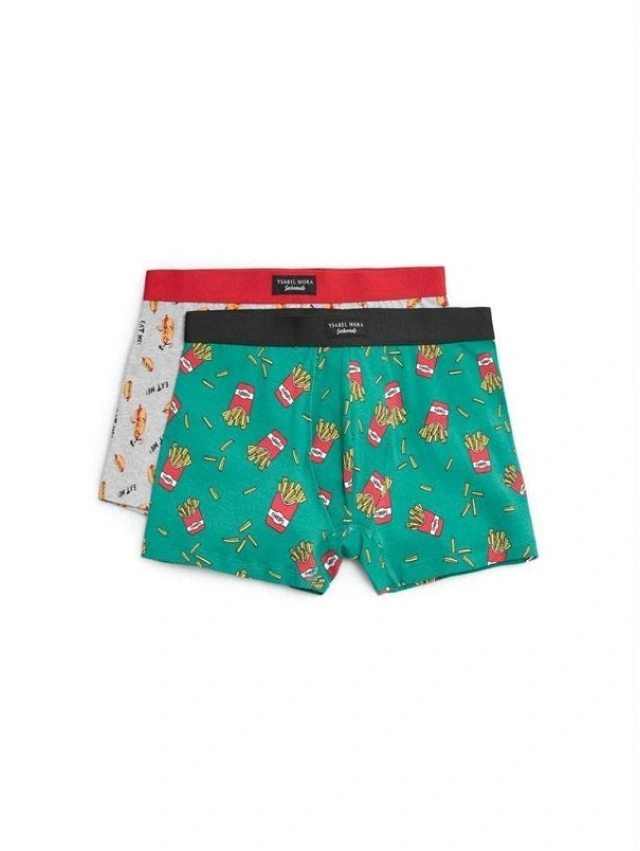 PACK2 BOXER HOMBRE ALGODON Y.MORA