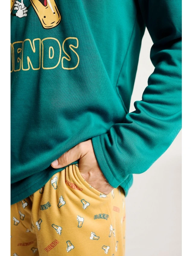 PIJAMA HOMBRE INVIERNO MUYDEMI