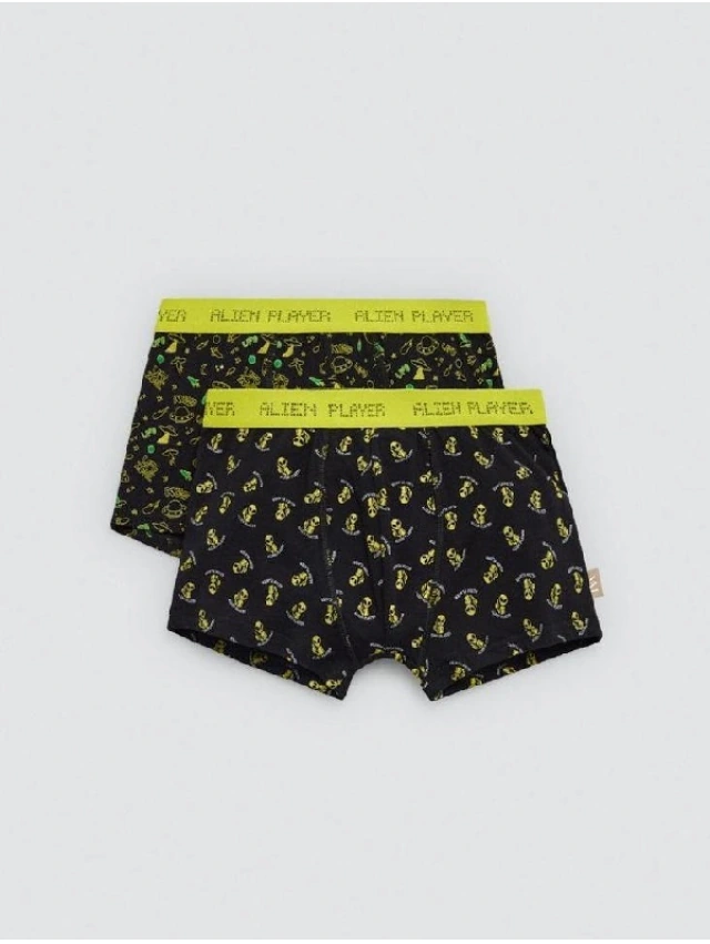 BOXER NIÑO PACK2 ALGODON Y. MORA