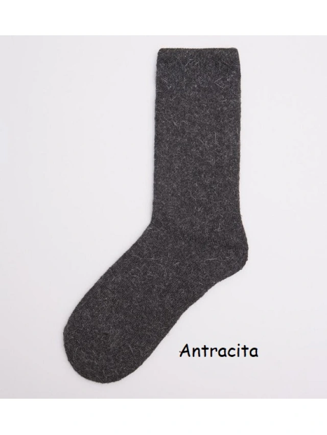 CALCETINES MUJER ANGORA Y.MORA