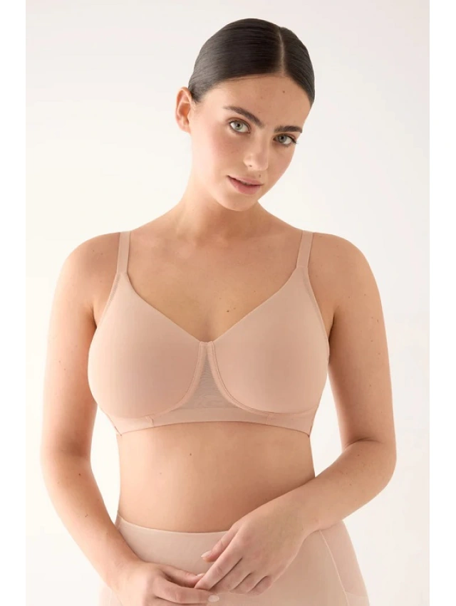 SUJETADOR TALLA GRANDE SIN ARO AURA Y. MORA NOMARKS