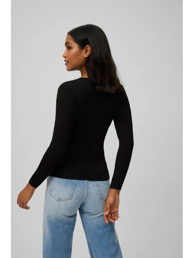 CAMISETA TERMICA MUJER ENCAJE Y.MORA