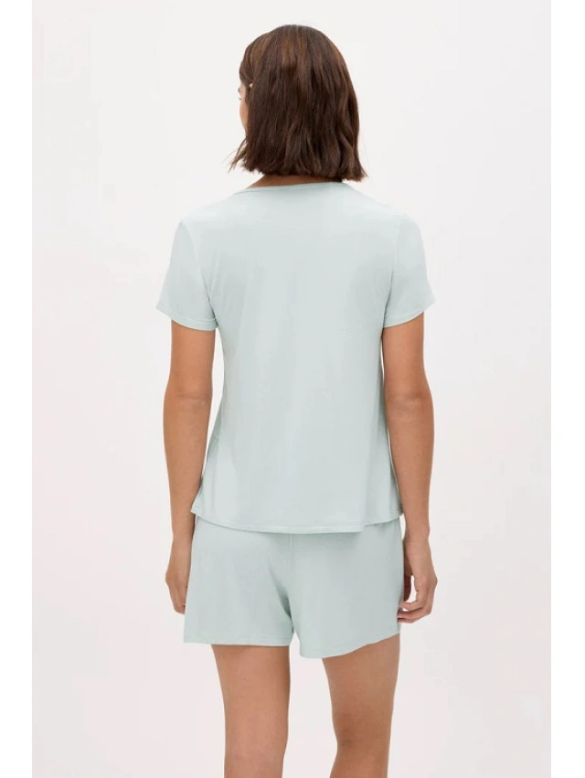 PIJAMA MUJER MANGA CORTA Y. MORA