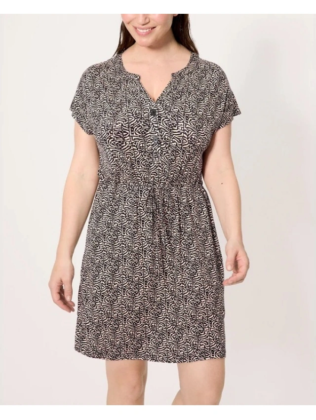 VESTIDO CORTO MANGA CORTA Y. MORA