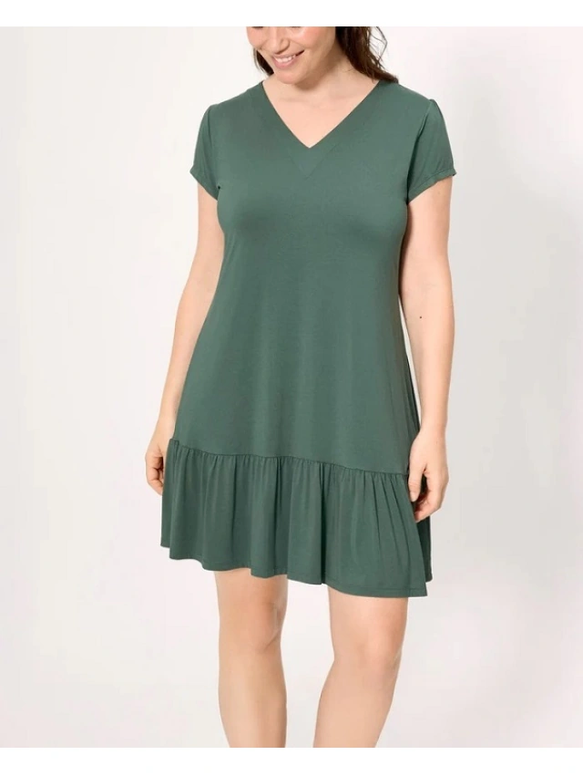VESTIDO MANGA CORTA Y. MORA