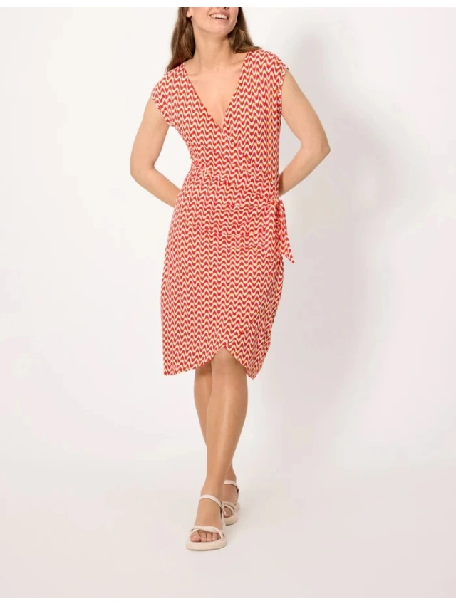 VESTIDO CORTO CRUZADO Y. MORA