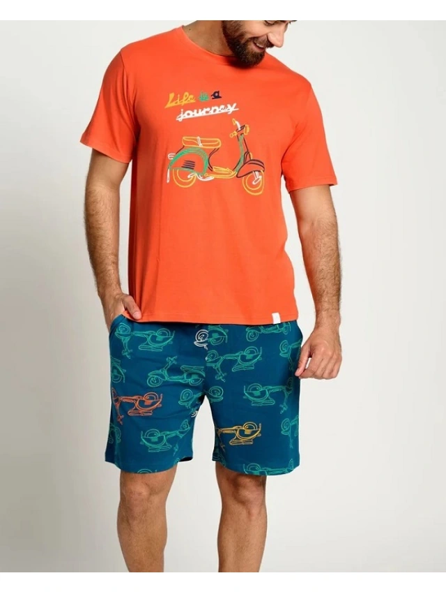 PIJAMA CORTO CABALLERO MUYDEMI