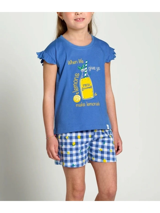 PIJAMA MANGA CORTA NIÑA MUYDEMI