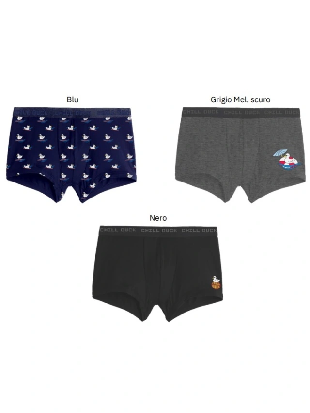 PACK 3BOXER ALGODÓN CHILL DUCK