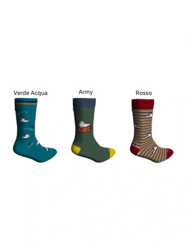 PACK3 CALCETÍN HOMBRE CHILL DUCK