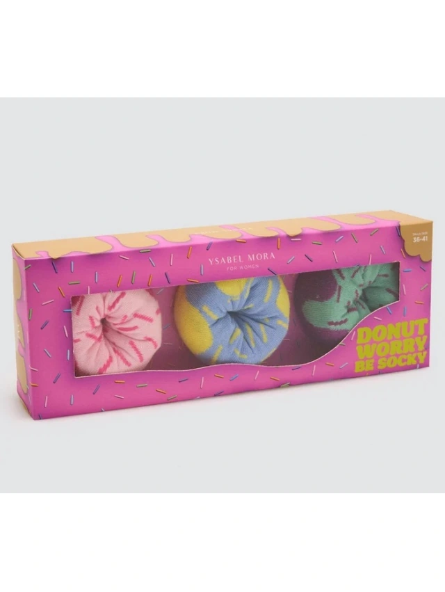 CAJA CALCETIN PACK3 MUJER Y.MORA