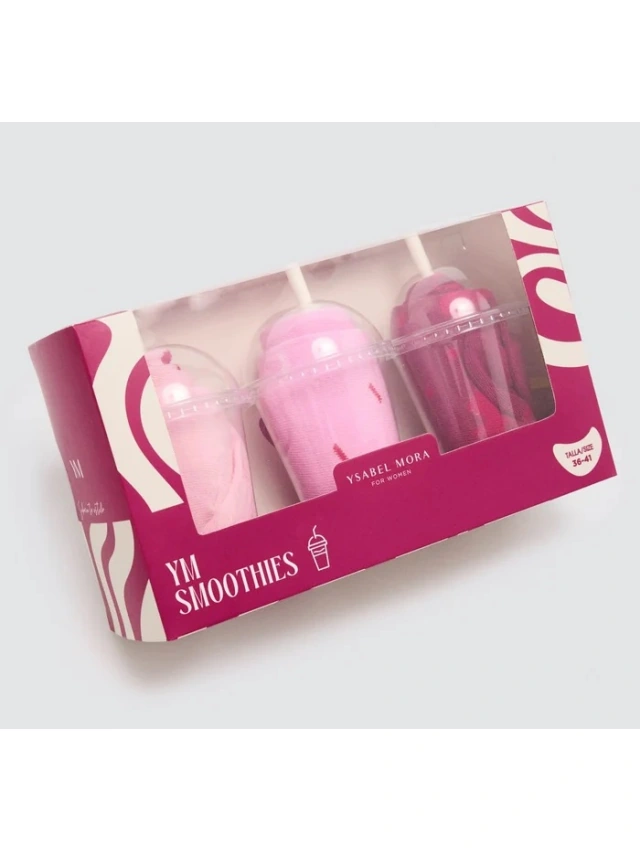 CAJA CALCETINES MUJER PACK3 Y.MORA
