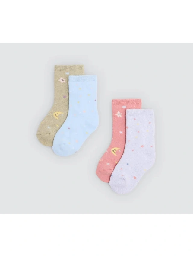 CALCETIN BEBE PACK2 TERMICO Y.MORA