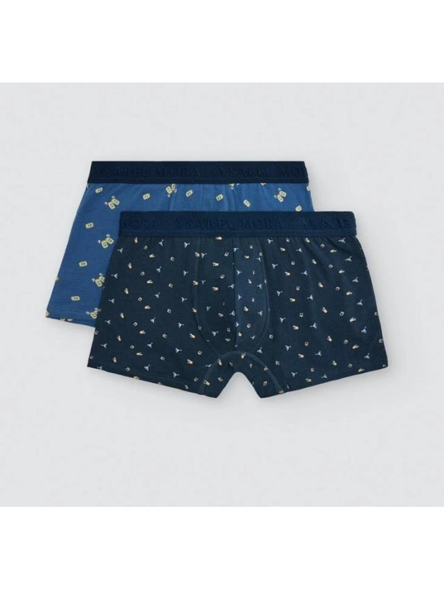 BOXER HOMBRE PACK2 ALGODON Y.MORA