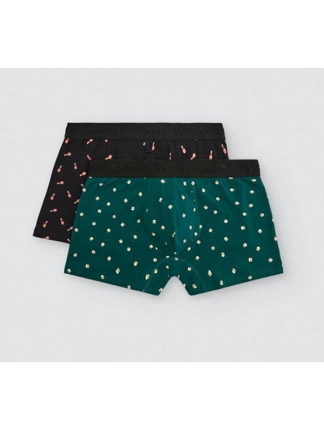 BOXER HOMBRE PACK2 ALGODON Y.MORA