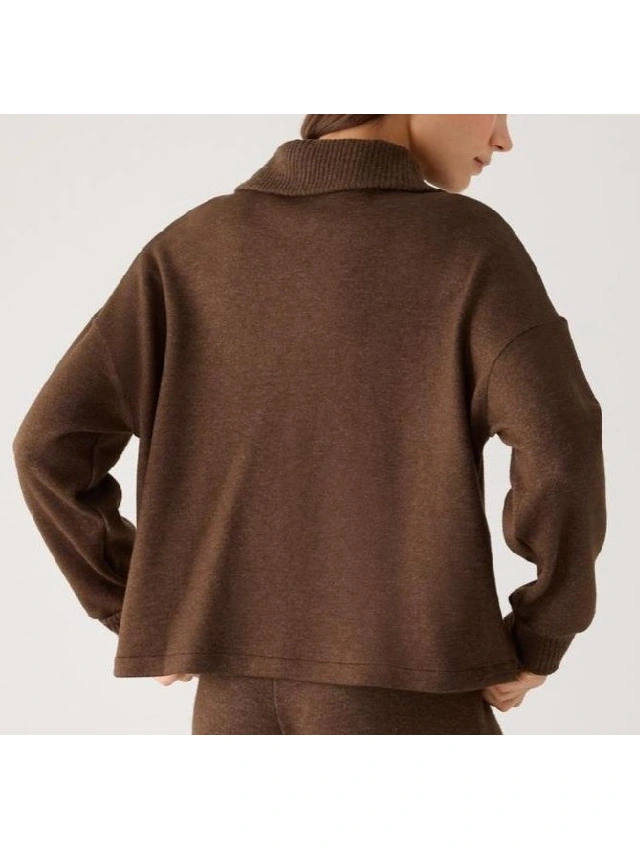 SUDADERA MUJER CON CREMALLERA Y.MORA