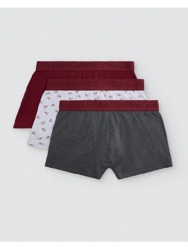 BOXER  HOMBRE PACK DE 3 Y.MORA