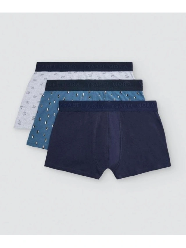 BÓXER  HOMBRE PACK DE 3 Y.MORA