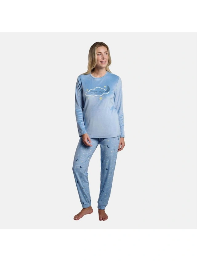 PIJAMA MUJER DE SPANDEX MUYDEMI
