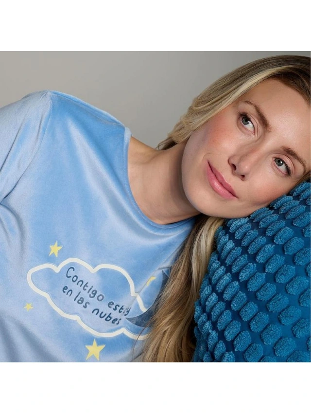PIJAMA MUJER DE SPANDEX MUYDEMI