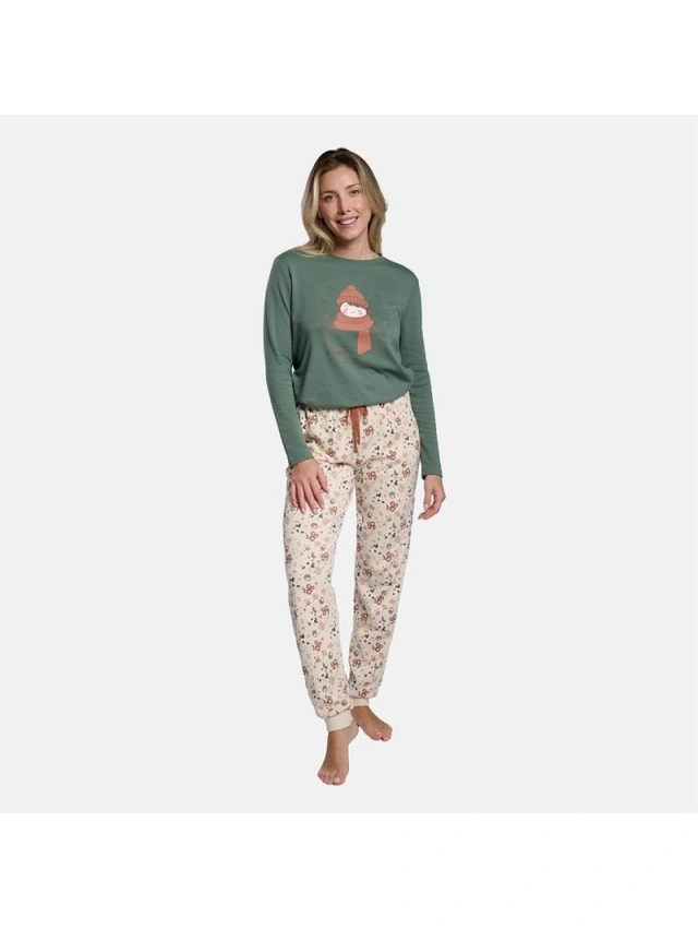 PIJAMA MUJER 50% ALGODON MUYDEMI