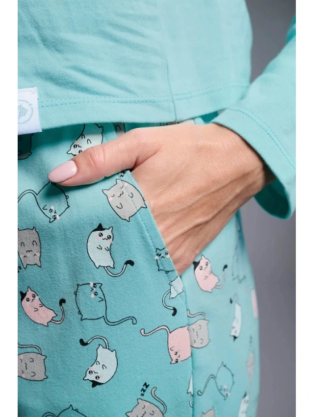 PIJAMA MUJER 100% ALGODON MUYDEMI