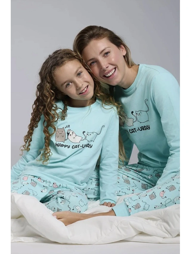 PIJAMA MUJER 100% ALGODON MUYDEMI