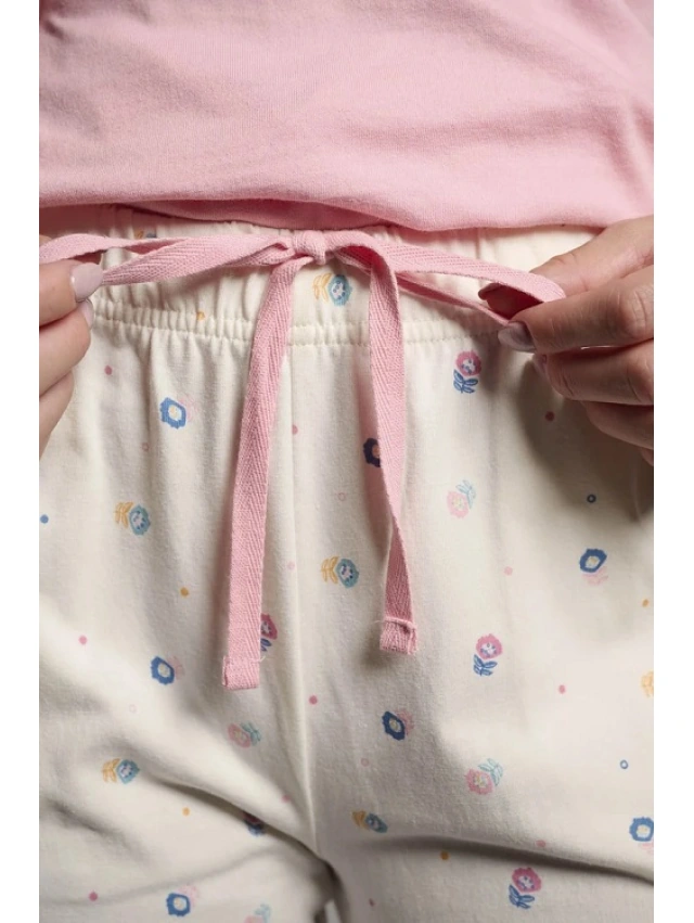 PIJAMA MUJER 100% ALGODON MUYDEMI