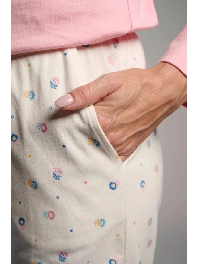 PIJAMA MUJER 100% ALGODON MUYDEMI