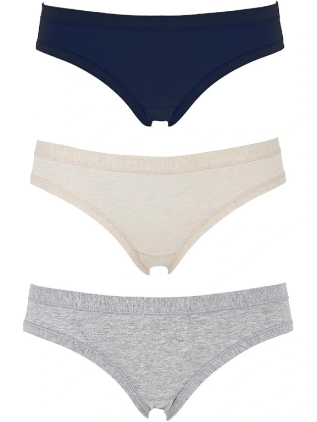 BRAGA SLIP PACK3 COTONELLA