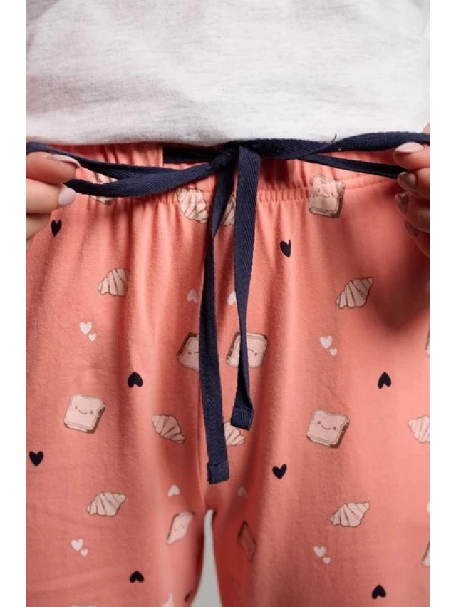 PIJAMA MUJER 100% ALGODON MUYDEMI