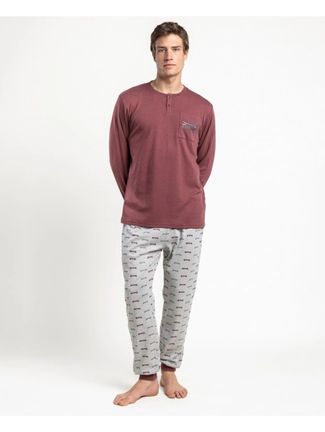 PIJAMA HOMBRE ALGODON ADMAS