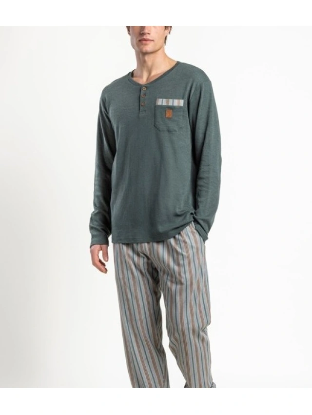PIJAMA HOMBRE ALGODON ADMAS