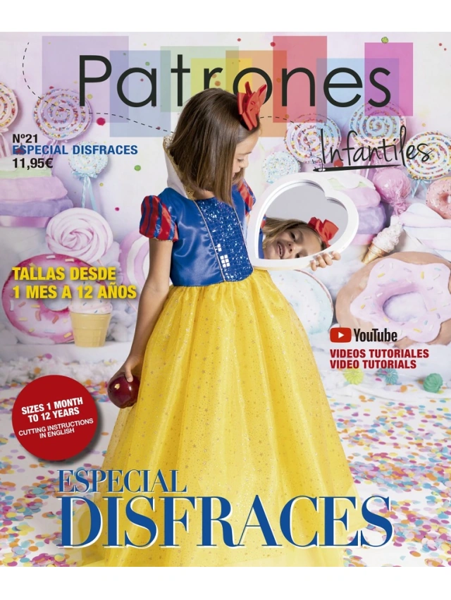 REVISTA PATRONES INFANTILES 21 ESPECIAL DISFRACES