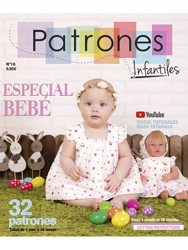 REVISTA PATRONES INFANTILES 16 ESPECIAL BEBÉ
