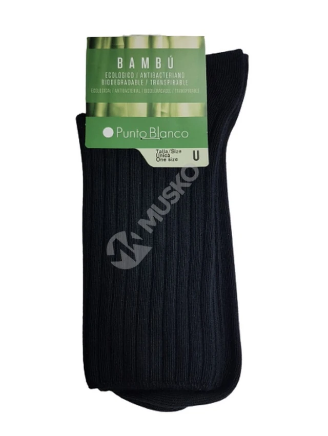 CALCETINES MUJER BAMBU PUNTO BLANCO