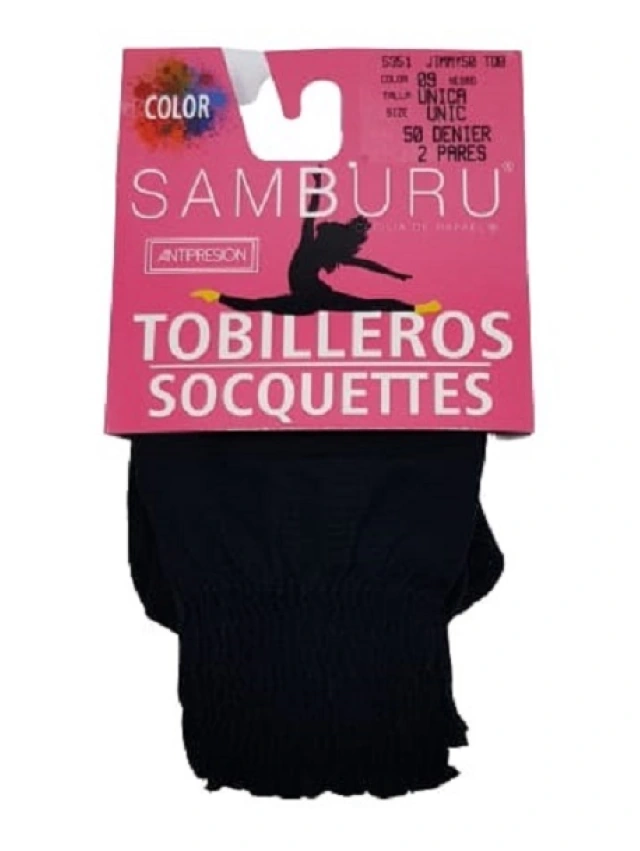 TOBILLERO 50 DEN (2 PARES) SAMBURU